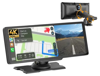 Obrázek produktu pro Autokamera, duální objektiv, bezdrátové připojení, CarPlay