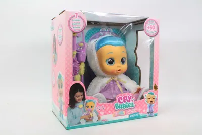 Produktbild von Cry Babies Crystal wird krank & fühlt sich besser Lalka