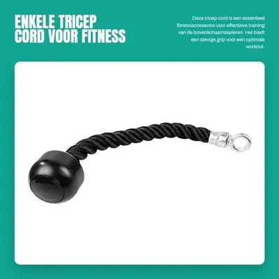 Zdjęcie produktu dla Linka do ćwiczeń tricepsów, idealna do treningu siłowego i fitness