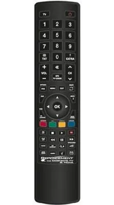 Produktbild von G.B.S. Elettronica JL1722, TV, IR Wireless, Drucktasten, Schwarz