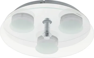 Immagine prodotto di Eglo 96545 Abiola 1 LED parete/soffitto 5,4W nichel bianco chiaro