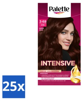 Obrázok produktu pre 25 ks balenia – farba na vlasy Poly Palette, odtieň mahagón 878, objem 115 ml
