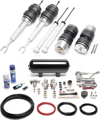 Zdjęcie produktu dla Zawieszenie pneumatyczne TA Technix + kompresor Airride czarny do Audi A4 8E 8H Quattro