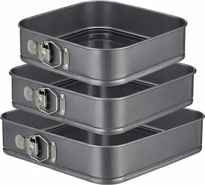Immagine prodotto di Tortiera 3 pezzi - cubo 24,26,28CM