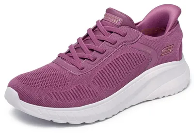 Produktbild von Skechers Damen Bobs Squad Chaos Current Muse Slip-InTurnschuhe, Dark Rose Textil