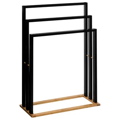 Immagine prodotto di Portasciugamani Bambou Nero
