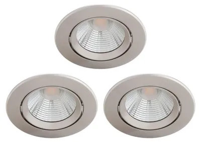 Immagine prodotto di Philips Functional Apparecchio da incasso Sparkle, Faretto da incasso, Lampadine non sostituibili, LED, 2700 K, 350 lm, Nichel