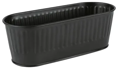 Zdjęcie produktu dla Taca/koszyk na sztućce APS, wysokość: 100 mm, długość: 295 mm, szerokość: 120 mm czarny
