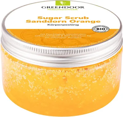 Produktbild von GREENDOOR Sugar Scrub Sanddorn Orange