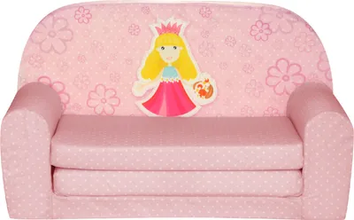 Produktbild von Kindersofa "MINI" zum Aufklappen Prinzessin  W386 48 FORTISLINE