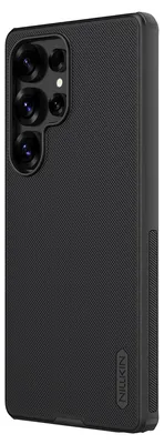 Produktbild von Nillkin, Hülle Super Frosted Pro für Galaxy S25 Ultra im Bi-Material-Design, Schwarz