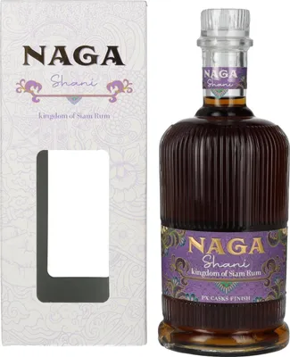Produktbild von Naga Shani Thailand PX Casks Finish 46% Vol. 0,7l in Geschenkbox