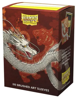 Produktbild von 100 Dragon Shield Brushed Art Sleeves - Water Tiger 2022 #12078