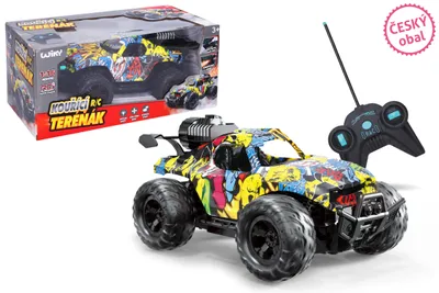 Produktbild von Rauchendes ferngesteuertes RC-SUV-Auto 24 cm – tschechische Verpackung