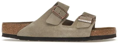 Produktbild von Birkenstock Arizona Soft Footbed Suede Taupe - EU 45N
