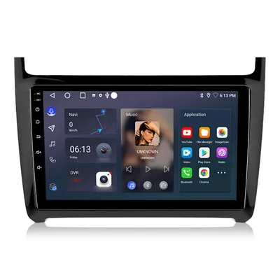 Zdjęcie produktu dla Radio Samochodowe Android do VW Polo 5 2008-2020 2GB+64GB CarPlay Android Auto DSP SWC WIFI Bluetooth
