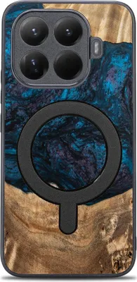 Produktbild von Holzhülle für Xiaomi 15T Pro, Bewood Unique Planets Neptun für MagSafe