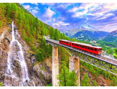 Immagine prodotto di ENJOY Puzzle Ozubnicov drha Gornergrat, Svezia 1000 pezzi