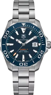 Zdjęcie produktu dla Zegarek męski Tag Heuer Aquaracer srebrno-niebieski WAY211C.BA0928