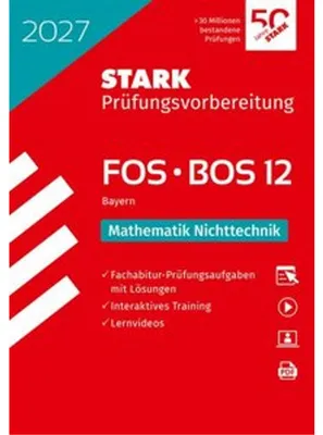 Produktbild von STARK Mathematik NT 12. Klasse - Abitur FOS/BOS 2027 Bayern - Prüfungsvorbereitung