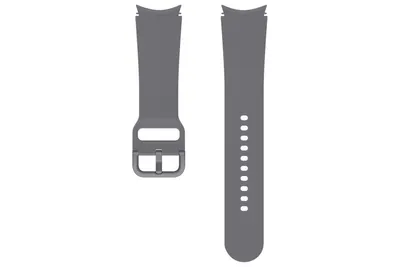 Produktbild von Samsung ET-SFR87LJEGEU, Band, Smartwatch, Grau, Samsung, Galaxy Watch4, Galaxy Watch4 Classic, Fluor-Elastomer