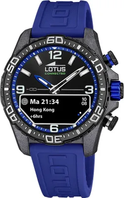 Produktbild von Lotus Herren Uhr Multifunktion Sport Fashion Kunststoff Armbanduhr blau UL20000/3