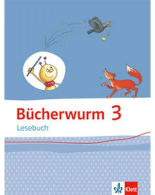 Immagine prodotto di Bücherwurm Lesebuch 3. Schülerbuch mit Überhangfolie Klasse 3