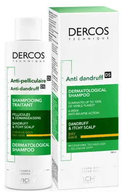 Immagine prodotto di Dercos Shampo Antiforfora Secchi 200 Ml