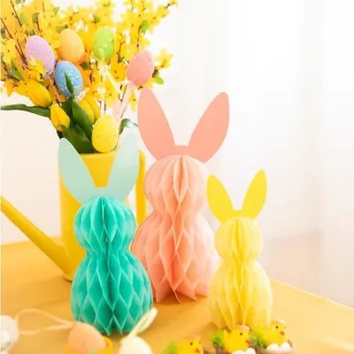 Immagine prodotto di Decorazione pasquale Uova di Pasqua su stecchino mix colori 6 pz. 149003