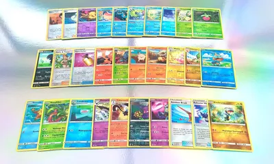 Produktbild von 30 Pokémon-Karten REVERSE HOLO - Deutsch - Sortiert und zufällig gemischt