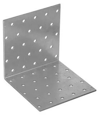 Obrázek produktu pro Montážní úhelník KM 13, rozměry 100x100x100 mm, pozinkovaný plech / balení: 1 kus