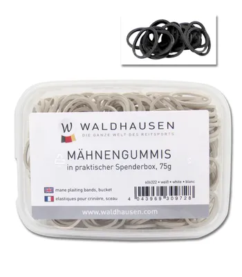 Produktbild von Waldhausen Haargummi 75 G Durchsichtig  Durchsichtig One Size