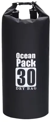 Produktbild von Wasserdichte Tasche – Drybag – wasserdichte Reisetasche – 30 Liter – wasserdichte Tasche – leicht – OceanPack – Schwarz – CHPN