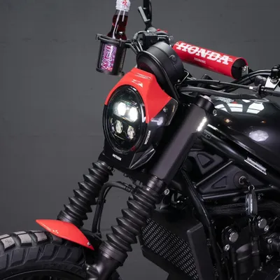 Produktbild von MOTOISM Gabelcover-Blinker "The Nightcrawler"