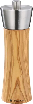 Immagine prodotto di Macinino per pepe Zassenhaus AUGSBURG, 18 cm, legno d'olivo, codice prodotto: 25385, codice EAN: 4006528025385