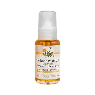 Zdjęcie produktu dla Czysty olej roślinny - Calendula, 50 ml | LABORATOIRE DU HAUT - SÉGALA