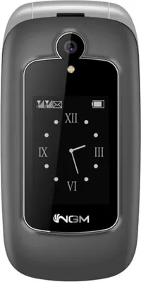 Immagine prodotto di NGM-Mobile Telefono Anziani Dual SIM 2.4" Grigio Argento Tasti Grandi SOS Clamshell