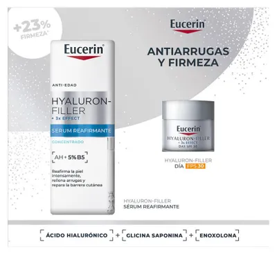 Imagen del producto de Sérum reafirmante Hyaluron Filler de Eucerin, estuche con 2 unidades
