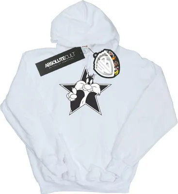 Produktbild von Looney Tunes - Kapuzenpullover für Herren BI13150 (S) (Weiß)