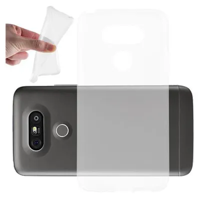 Produktbild von Cadorabo Hülle für LG G5 Schutz Hülle in Transparent Schutzhülle TPU Silikon Cover Etui Case