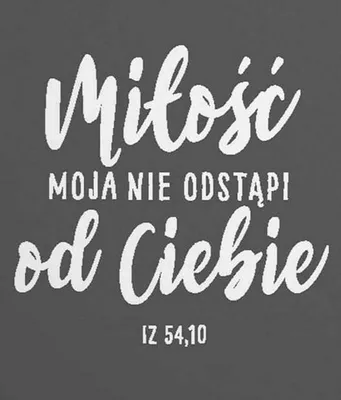 Zdjęcie produktu dla Podstawka korkowa - Miłość moja nie odstąpi