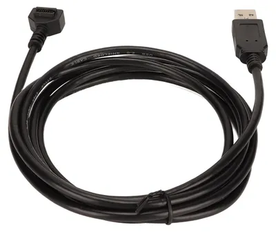 Image de Câble USB de 2 m pour Verifone VX820 et VX810, connecteur IDC 14 broches vers USB, transmission de données stable à 480 Mbps, câble pour lecteur de codes-barres USB destiné à un usage professionnel