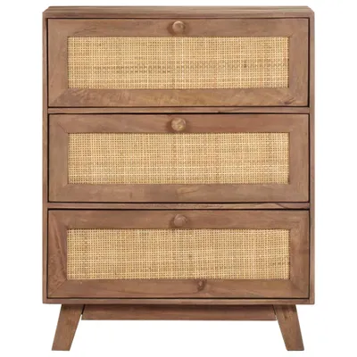 Zdjęcie produktu dla vidaXL Kredens 61x35x76 cm lite drewno mango