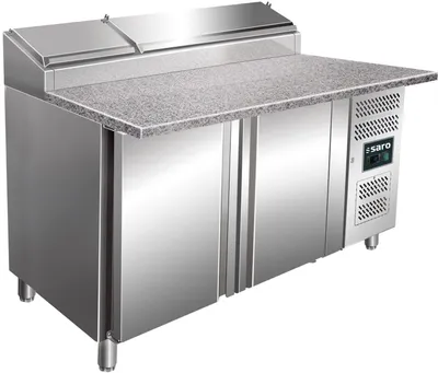 Produktbild von Belegstation, Granitarbeitsplatte - 1/3 Gn Modell Sh 1500, Maße: B 1500 X T 850 X H 1080-1140