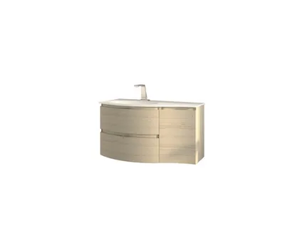 Produktbild von Unterschrank BadenHaus Vague 34 cm breit Eiche grau fertig montiert 54848