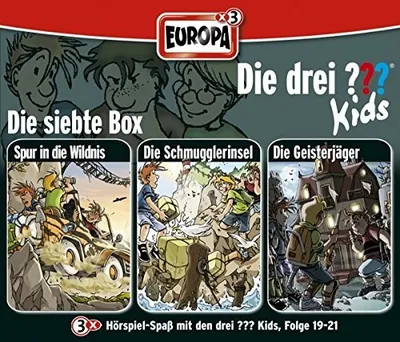 Produktbild von Die drei ??? Kids. 3er Box Folgen 19 - 21 (drei Fragezeichen) 3 CDs