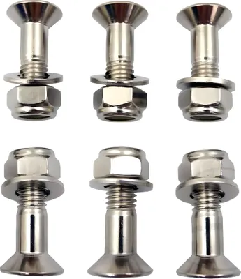 Produktbild von JMP Schraube Kettenrad Satz M8x1,25 28mm Verzinkt kompatibel mit KTM SMC 69 R ABS, Duke 79 / LC4 62 EXC EGS SX Enduro 89, Husqvarna 71 Supermoto 0 / 50 / 65 / 70