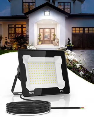 LED-Strahler 100 W, 10000 Lumen, kaltweiß 6500 K, IP66