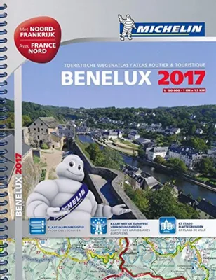 Image de Bénélux & France nord: atlas routier et touristique