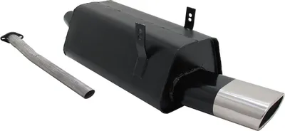 Zdjęcie produktu dla Sportowy układ wydechowy Novus do BMW serii 3 E36 320 / 323 135x75mm z tłumikiem tylnym ABE